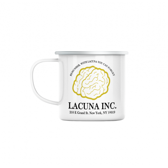 Mug GEEK en Métal Emaillé Lacuna Inc. Geek Jeux Video Serie Film