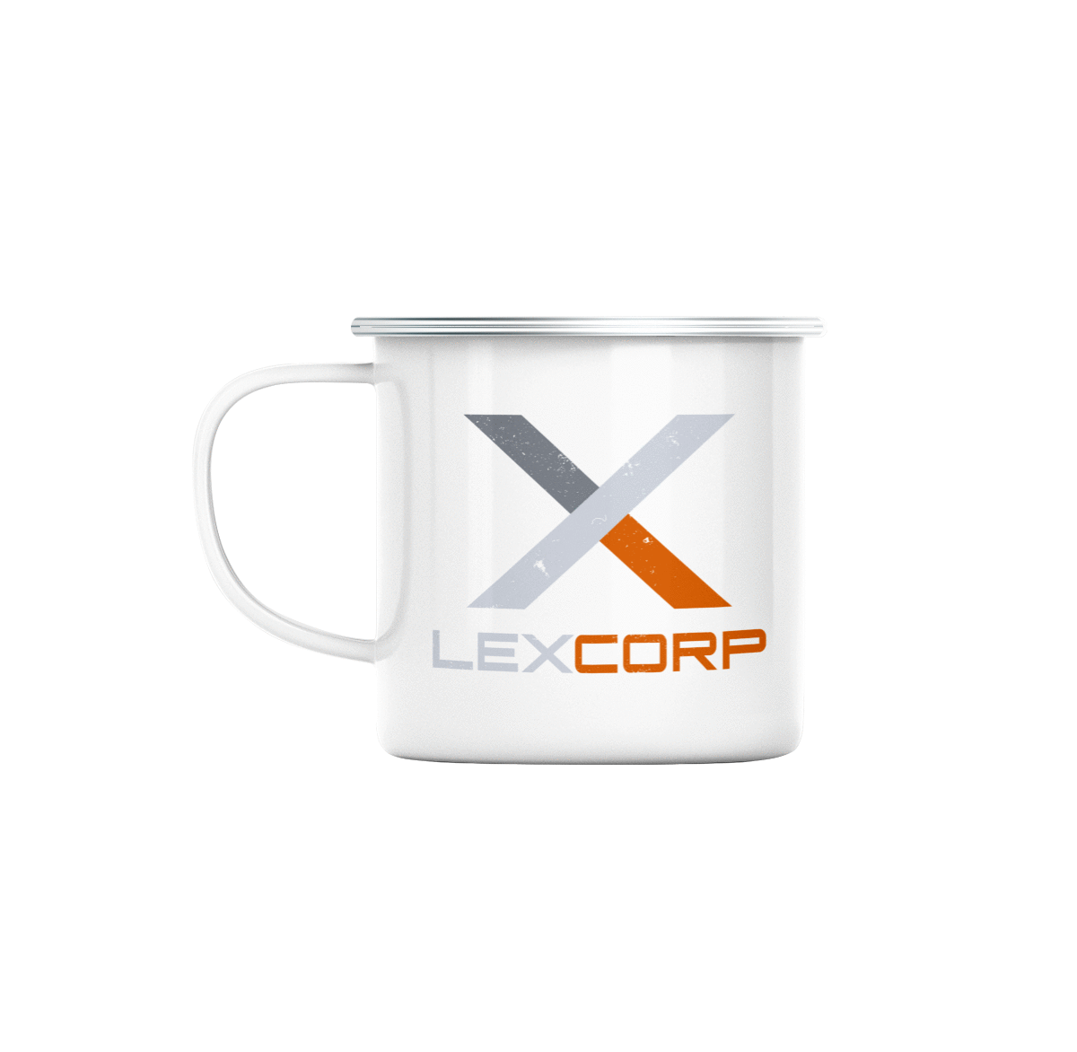 Mug GEEK en Métal Emaillé LexCorp Geek Jeux Video Serie Film Comics