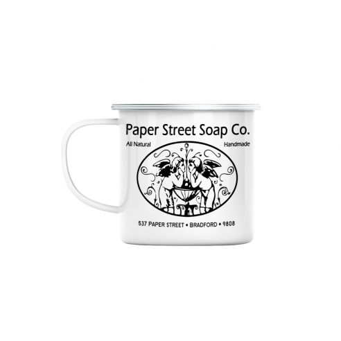 Mug GEEK en Métal Emaillé Paper Street Soap Geek Combat Boxe Film