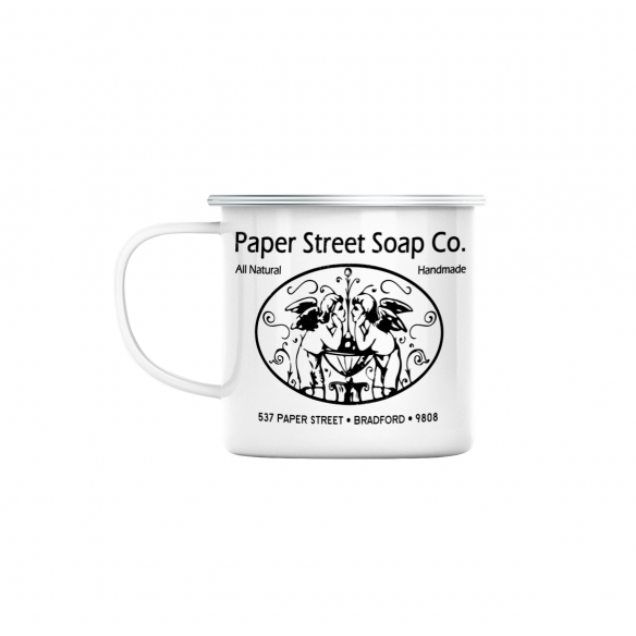 Mug GEEK en Métal Emaillé Paper Street Soap Geek Combat Boxe Film