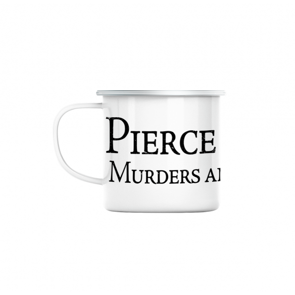 Mug GEEK en Métal Emaillé Pierce and Pierce Murders Geek Wall Street Film