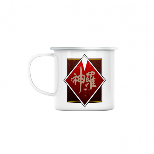 Mug GEEK en Métal Emaillé Shinra Electric Power Company Geek Jeux Video Serie Film