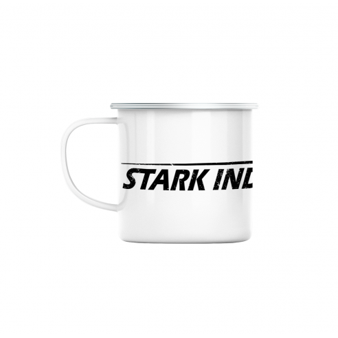 Mug GEEK en Métal Emaillé Stark Industries Geek Jeux Video Serie Film