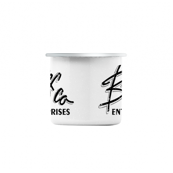 Mug GEEK en Métal Emaillé BiffCo Entreprises Geek Jeux Video Serie Film Futur