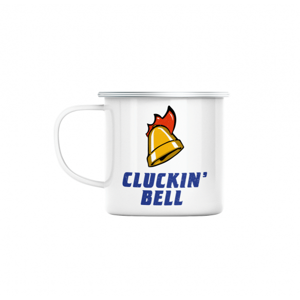 Mug GEEK en Métal Emaillé Cluckin Bell Geek Jeux Video Serie Film