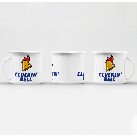Mug GEEK en Métal Emaillé Cluckin Bell Geek Jeux Video Serie Film