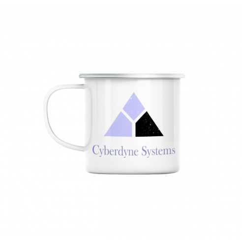 Mug GEEK en Métal Emaillé Cyberdyne Systems Geek Science Fiction Film