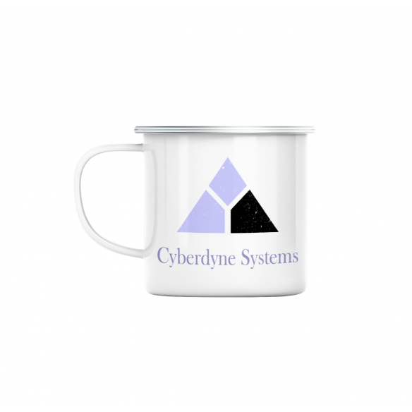 Mug GEEK en Métal Emaillé Cyberdyne Systems Geek Science Fiction Film