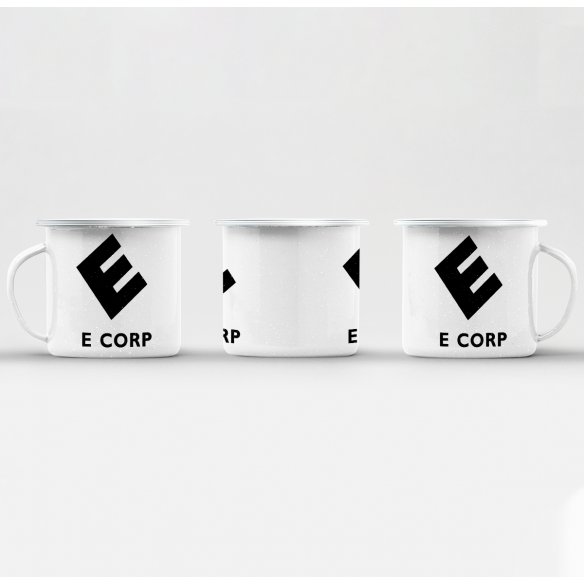 Mug GEEK en Métal Emaillé E corp. Evil Geek Robot Serie TV