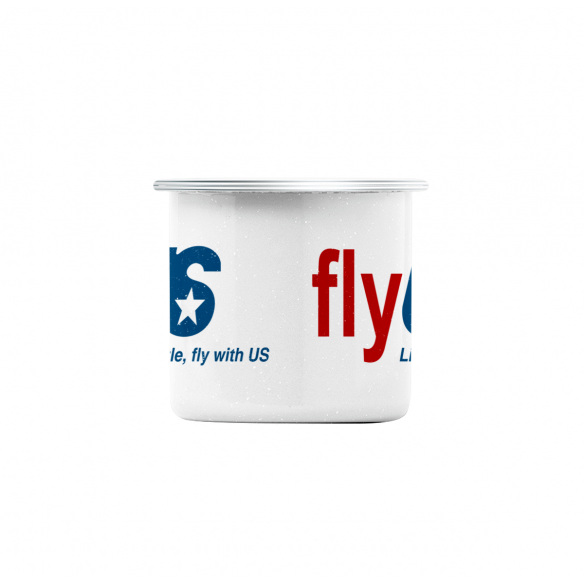 Mug GEEK en Métal Emaillé Fly Us Geek Jeux Video Serie Film