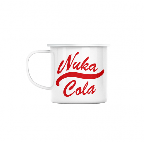 Mug GEEK en Métal Emaillé Nuka Cola Geek Jeux Video Serie Film