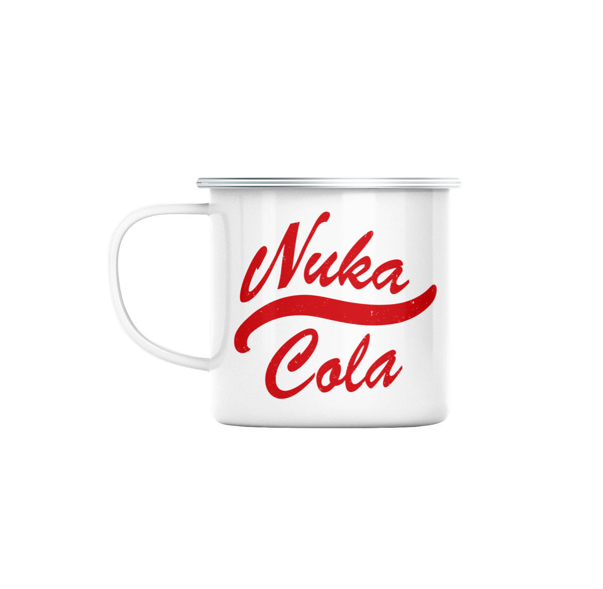 Mug GEEK en Métal Emaillé Nuka Cola Geek Jeux Video Serie Film