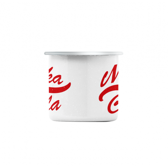 Mug GEEK en Métal Emaillé Nuka Cola Geek Jeux Video Serie Film