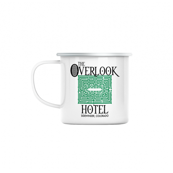Mug GEEK en Métal Emaillé The Overlook Hotel Geek Jeux Video Serie Film