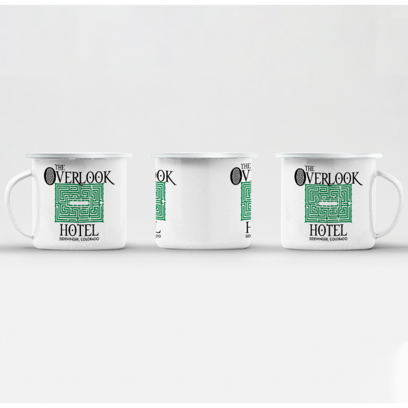 Mug GEEK en Métal Emaillé The Overlook Hotel Geek Jeux Video Serie Film