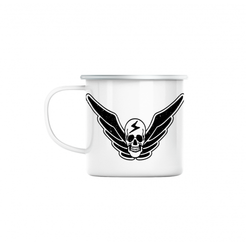 Mug GEEK en Métal Emaillé Shadaloo Geek Jeux Video Combat Boxe