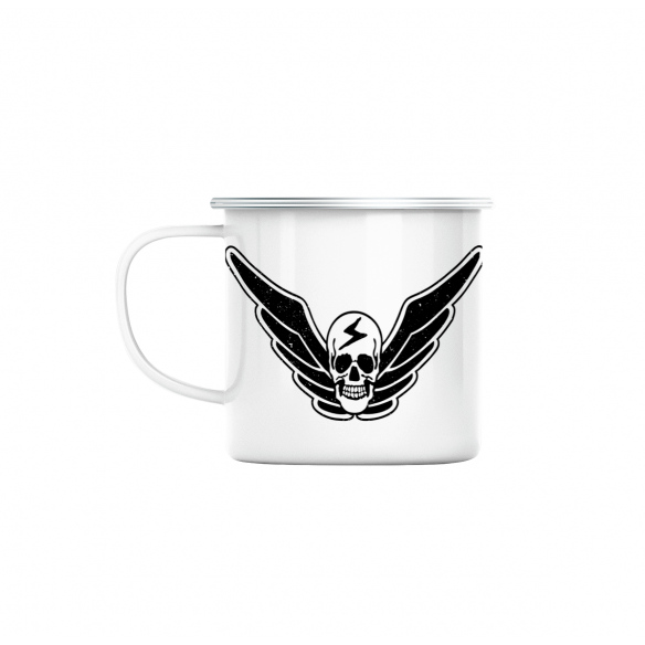 Mug GEEK en Métal Emaillé Shadaloo Geek Jeux Video Combat Boxe