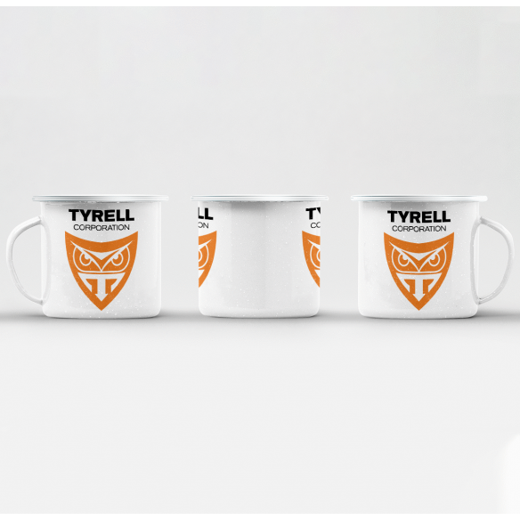 Mug GEEK en Métal Emaillé Tyrell Corporation Geek Science Fiction Film