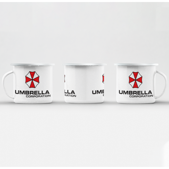Mug GEEK en Métal Emaillé Umbrella Corporation Geek Jeux Video Serie Film