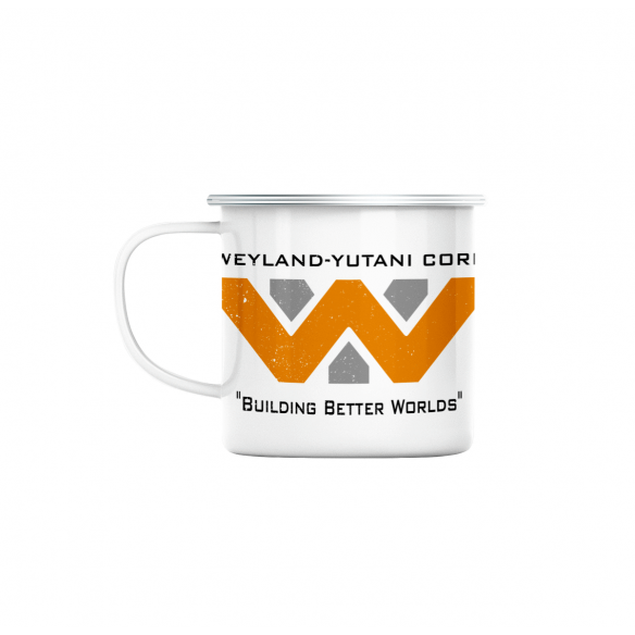 Mug GEEK en Métal Emaillé Weyland Yutani Corp. Geek Jeux Video Science Fiction Film