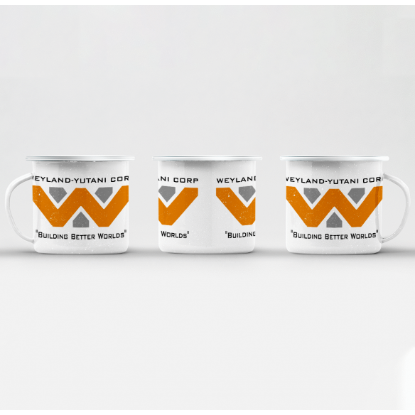 Mug GEEK en Métal Emaillé Weyland Yutani Corp. Geek Jeux Video Science Fiction Film