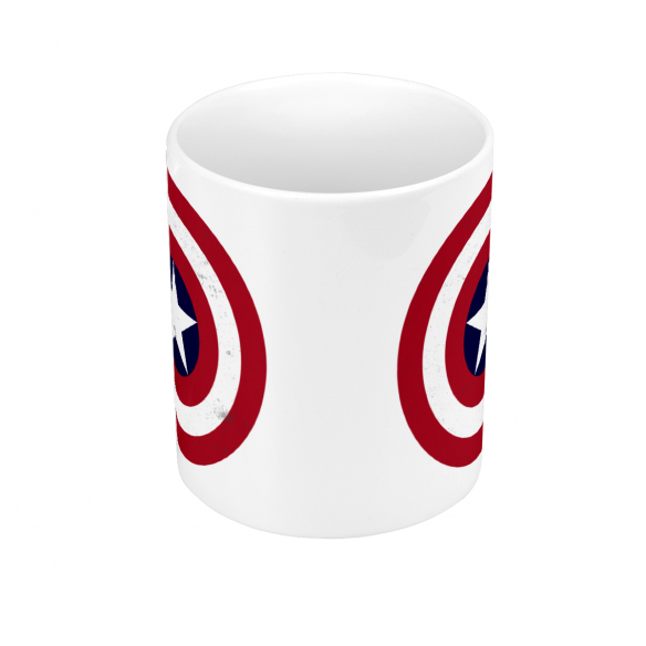 Mug GEEK Céramique Captain America Logo Super Héros BD Film Geek