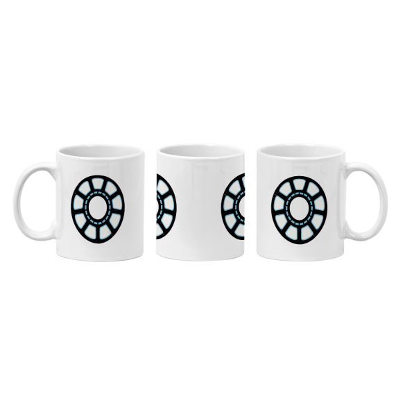 Mug GEEK Céramique Iron Man Arc Reactor Super Héros BD Film Geek