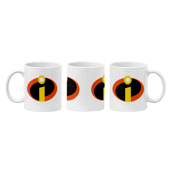 Mug GEEK Céramique The Incredibles Logo Super Héros BD Film Geek
