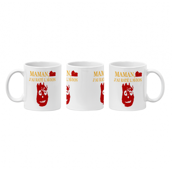 Mug GEEK Céramique Maman J'ai raté l'avion - Castaway Film Parodie
