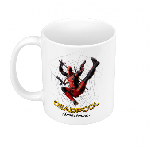 Mug GEEK Céramique Spideman Deadpool Parodie Film Series Marque