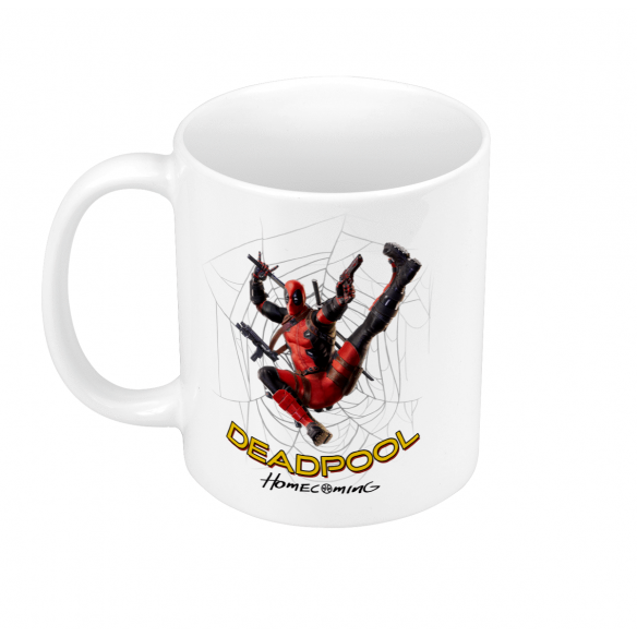 Mug GEEK Céramique Spideman Deadpool Parodie Film Series Marque