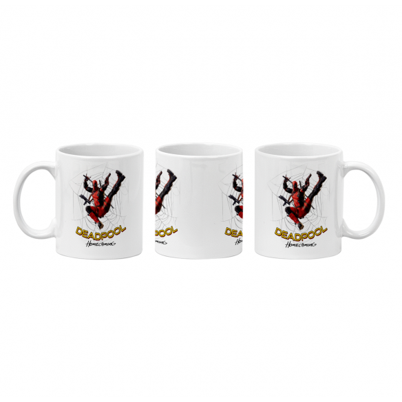 Mug GEEK Céramique Spideman Deadpool Parodie Film Series Marque