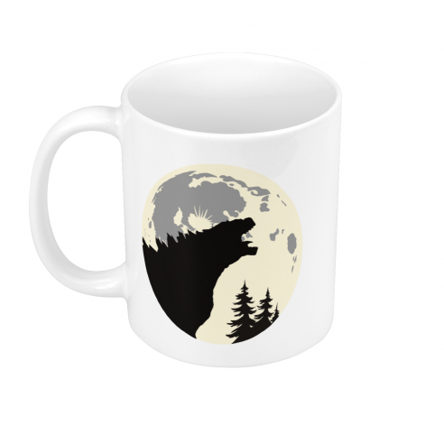 Mug GEEK Céramique E.T Godzilla Parodie Film Series Marque