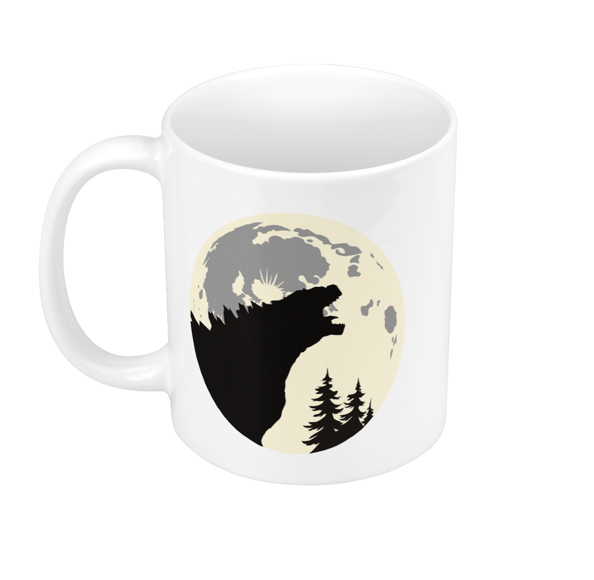 Mug GEEK Céramique E.T Godzilla Parodie Film Series Marque