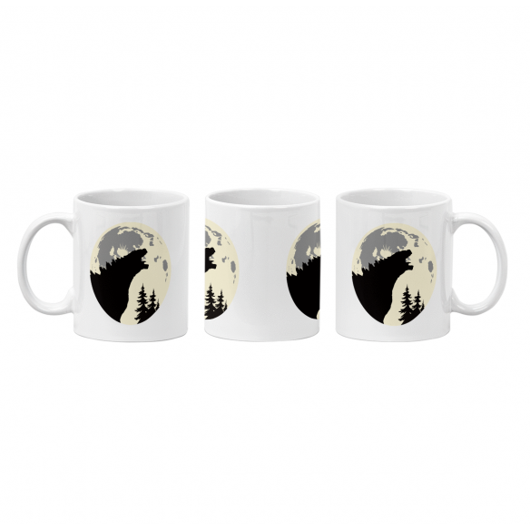 Mug GEEK Céramique E.T Godzilla Parodie Film Series Marque