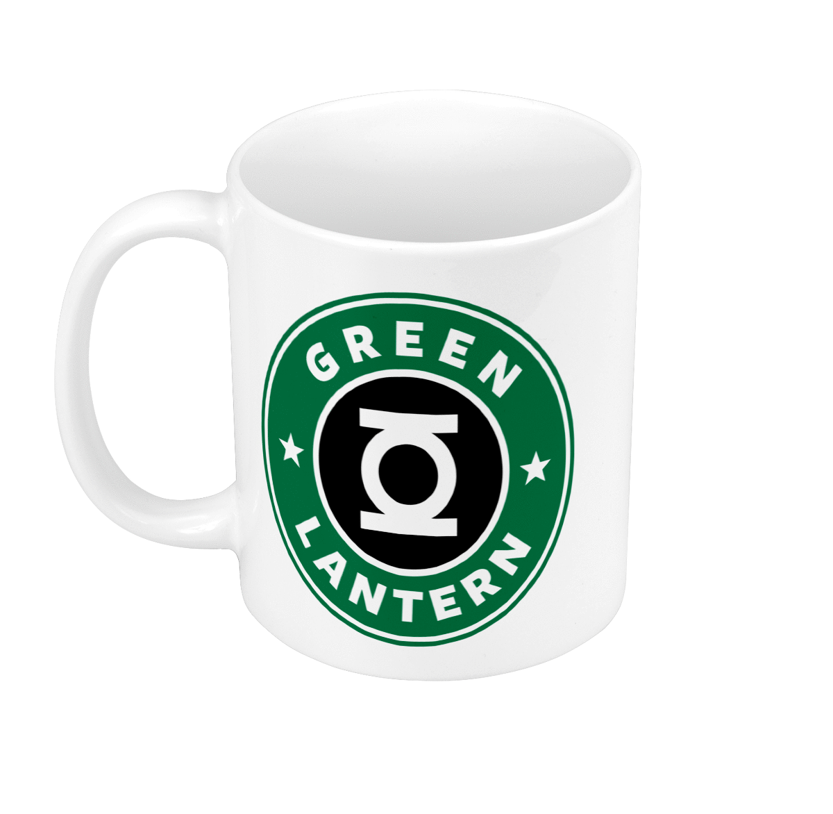 Mug GEEK Céramique  Green Lantern - Starbucks Parodie Film Series Marque