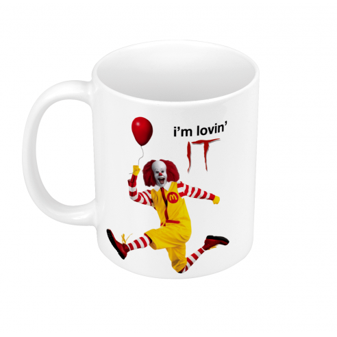 Mug GEEK Céramique Ronald It Parodie Film Series Burger