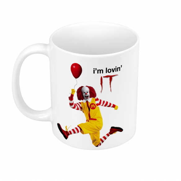 Mug GEEK Céramique Ronald It Parodie Film Series Burger