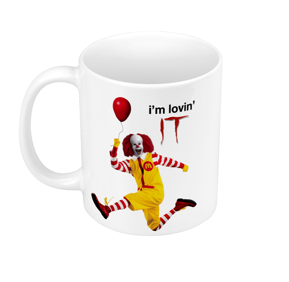 Mug GEEK Céramique Ronald It Parodie Film Series Burger