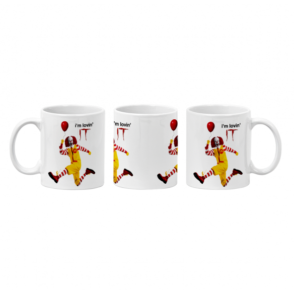 Mug GEEK Céramique Ronald It Parodie Film Series Burger