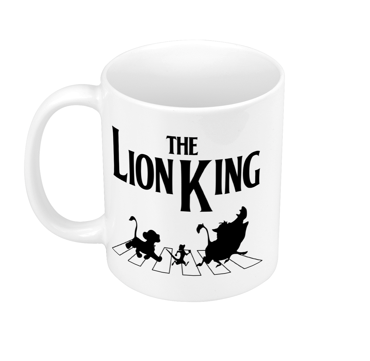 Mug GEEK Céramique  Roi Lion Abbey Road Parodie Film Series Marque