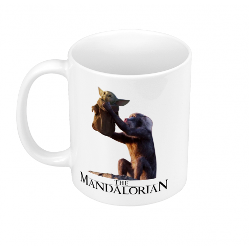 Mug GEEK Céramique The Mandalorian - Roi Lion Parodie Film Series