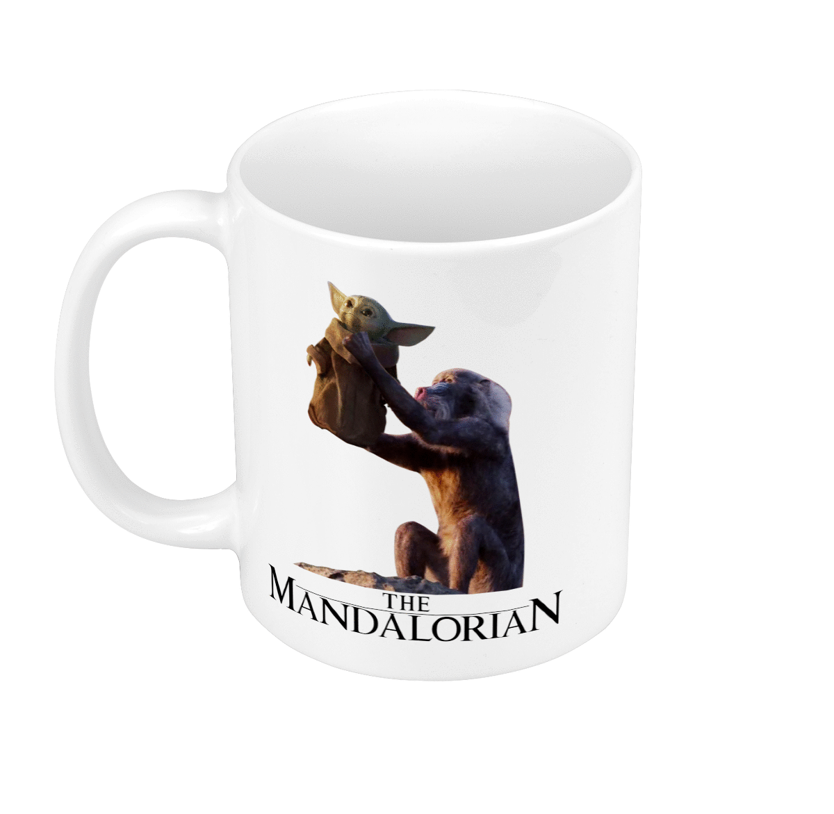 Mug GEEK Céramique The Mandalorian - Roi Lion Parodie Film Series
