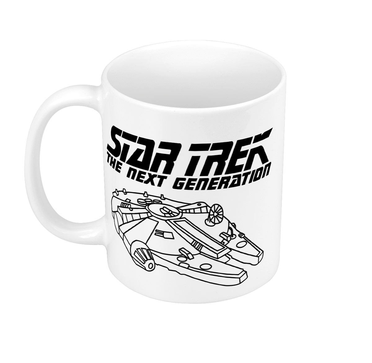 Mug GEEK Céramique Star Trek - Falcon Millenium Parodie Film Series Marque