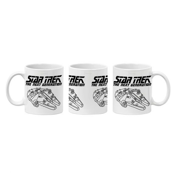 Mug GEEK Céramique Star Trek - Falcon Millenium Parodie Film Series Marque
