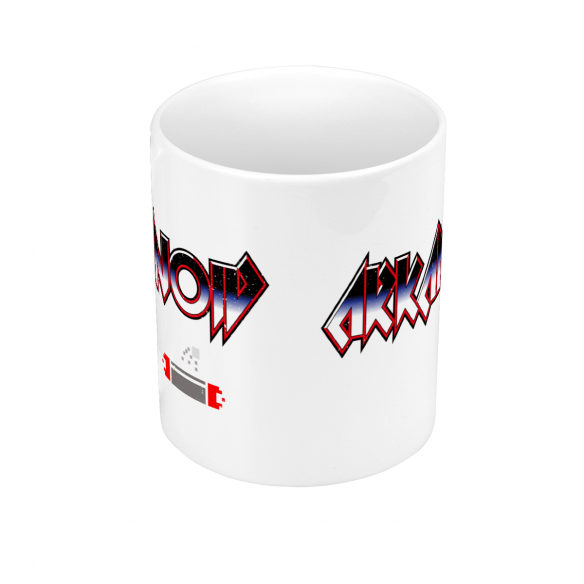 Mug GEEK Céramique Arkanoid Jeux Vidéo Retro Gaming Vintage Arcade