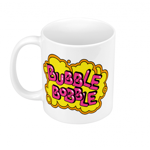 Mug GEEK Céramique Bubble Bobble Jeux Vidéo Retro Gaming Vintage