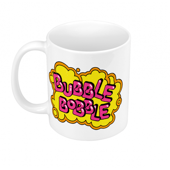 Mug GEEK Céramique Bubble Bobble Jeux Vidéo Retro Gaming Vintage