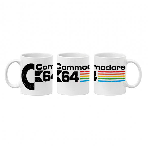 Mug GEEK Céramique Commodore 64 Jeux Vidéo Retro Gaming Vintage