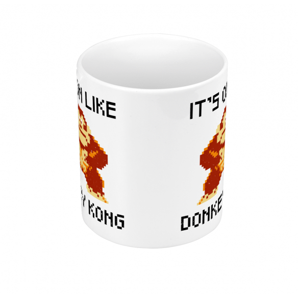 Mug GEEK Céramique It's on like Donkey Kong Jeux Vidéo Retro Gaming Vintage